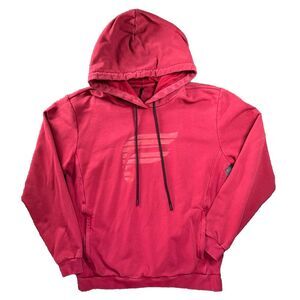 Fabletics Hoodie Mens‎ Large Courtside Red  Pockets Ski Street Skate Gym Run